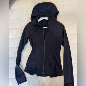 lululemon athletica Black Hooded Utility Jacket